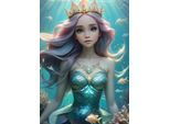 Bluebird Puzzle Puzzle Per Bambini Bella Sirena - 300 Pezzi Sirena