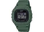 Orologio Verde Casio W-218H-3BVEF