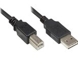 Good Connections 2510-EU03 Good Connections USB2.0 Kabel Easy A-B Schw. 3M