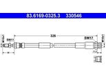 Ate 83.6169-0325.3 Tubo Flessibile Freno Posteriore Per Saab 9000 Hatchback 9000