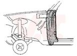 Van Wezel Porta, Carrozzeria (3723316) Adatto Per Opel, Vauxhall