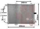 Van Wezel 52005088 Condensatore Climatizzatore Condensatore Climatizzatore Per Suzuki Ignis Ii