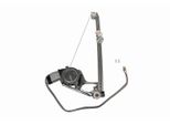 Regolatore Per Finestrini Qualità Originale Vaico Posteriore Sinistro Vaico Con Motore Elettrico (V30-0880) Regolatore Per Finestrini Accessori Interni