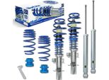Coilover Blueline Adatti Per Vw Polo 9N, 9N2, 9N3 E Fox 5Z 1.2, 1.4, 1.6, 1.8T, 1.4 Tdi, 1.9Sdi, 1.9Tdi, Anno Di Costruzione 04.2002-2009
