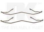 Kit Accessori Nk Pastiglie Freno A Disco 7925057 Per Ford Sierra (Gbg GB4)