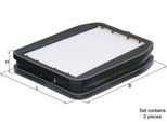 Filtro Abitacolo Mahle La 455/S Filtro Antipolline Adatto Per MERCEDES-BENZ Classe E Berlina (W211)