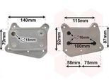 Van Wezel Radiatore Dell'olio 30003318 Adatto Per MERCEDES-BENZ Classe C Berlina (W203)