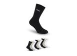 Tennissocken FILA UNISEX CREW TENNIS FULL TERRY SOCKS, Herren, Gr. 39-42, classic, Baumwollmischung, normal, Socken Tennissocken, mit eingestrickem Logo