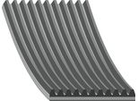 Febi Bilstein 29113 Cinghia Trapezoidale Dentata 1890 Mm