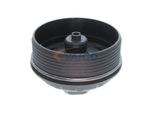 Vaico | Coperchio, Alloggiamento Filtro Olio Qualità Originale Vaico (V10-4431) Adatto Per Vw, Skoda, Seat, Audi, Mitsubishi