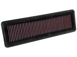 K&N 33-3049 Filtro Aria Ad Alte Prestazioni Per Hyundai I10 (Pa) Filtro A Lunga Durata Quadrato