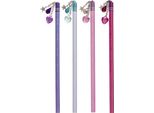 Brunnen 1027366 Matita Per Bambine Con Effetto Glitter Hb, Assortita