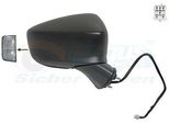 Van Wezel 2749808 Specchietto Retrovisore Esterno Destro Per Mazda 2 Hatchback (Dl, Dj) Convesso Riscaldato Con Primer