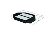 Filtro Aria Mahle Lx 1742 Per Honda Civic Vii Hatchback (Eu, Ep, Ev) Cartuccia Filtrante