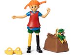 Figure Giocattolo Di Pippi Calzelunghe Con Pippi, Scimmia Mr Nilsson