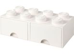 Room Copenhagen Lego Brick Drawer 8 White - RC40061735