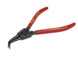 Pinze Per Anelli Di Sicurezza Fortum (4770504) Pinze Per Anelli Di Sicurezza Curvate All'esterno, 140 Mm, Campo Di Serraggio 10-25 Mm, 61Crv4