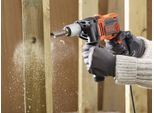 Black & Decker Schlagbohrmaschine 850W, Zubehoer,Koffer