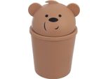 Simpatico Contenitore A Forma Di Orsetto Con Coperchio Rimovibile Per La Cameretta Dei Bambini