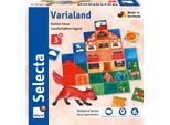 Selecta Varialand, ÜBerarbeitung, Legespiel, Kinderspiel, Holz Spielzeug, Kinder, 63021