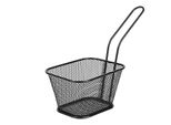 Gusta 02140030 Cestino Per Friggere Quadrato 10,5X8,5, Nero