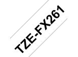 Brother TZE-FX261 Nastro Per Etichette Nero Su Bianco