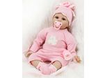 55CM Reborn Baby Doll Ragazza Realistica Fatta A Mano In Morbido Silicone Vinile