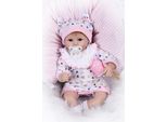 42Cm Reborn Baby Doll Realistico Fatto A Mano In Vinile Morbido Silicone Realistico