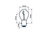 1X Lampadina Narva S2 Abbagliante 12V 35/35W Ba20D Alogena 495313000