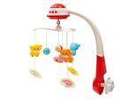 Giostra Sopra La Culla Con Proiettore Luminoso Baby Mix Rosso