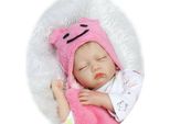 55Cm Reborn Baby Doll Lifelike Fatto A Mano In Vinile Morbido Silicone Lifelike