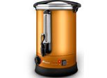 Tresko® Bollitore Per Vin Brulé In Rame 6,8L / 1500W Bollitore Per Vin Brulé In Acciaio Inox Distributore Di Bevande Calde Distributore Di Acqua Calda