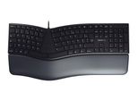 Cherry Kc 4500 Ergo - Dimensioni Complete (100%) - Cablato - Usb - Azerty - Nero