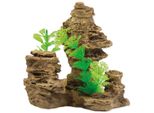 Decorazione Aqua Excellent Roccia Con Pianta 14 Cm 1 Pz