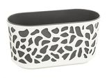 Cassapanca In Plastica Nohel Garden Duet Colore: Antracite-Beige, Larghezza: 60 Cm