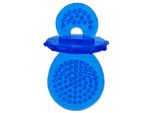 Giocattolo Cane Fantasy Succhietto In Gomma Blu 8 Cm 1 Pz