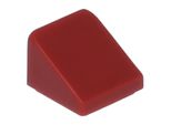 Lego: 100X Mattoncini Inclinati/Pendenza In Rosso Scuro
