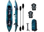 Wattsup Cod 2 Persone Kayak Set Gonfiabile Drop-Stitch Canoa Barca Kayak Pagaia