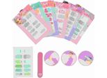 Depesche Topmodel Nail Foils Beauty And Me Assortiti