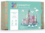 Connetix Piastrelle Magnetiche Brick Lane Pastel 106 Pezzi