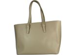 Toscanto Handbags , Shopper, Borsa Business In Pelle Chiara Taupe, Grigia OTT127SK