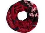 Fraas Sciarpa Cashmink® Scarf With Fraas Plaid Red Rosso Multicolore