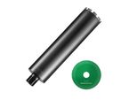 Carotatrice Diamantata - Carotatrice Diamantata A Umido 108 Mm - Carotatrice Per Calcestruzzo Profondità Di Foratura 355 Mm Con Lama - Filettatura Interna 1-1/4 Pollici-7 - Saldatura Laser - Carotatrice Diamantata A Umido Per Mattoni In Calcestruzzo