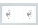 Deknudt S66KD1 Cornice Argento 3 Foto 15X20 Cm Con Passe-Partout