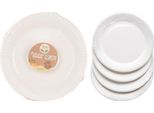 Piatto Di Carta Base 18 Cm 20 Pezzi Bianco