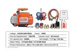 Pompa Per Vuoto Hvac, Pompa Rotativa A Palette Monostadio, Set Di Refrigeranti Per Aria Condizionata, 3.5CFM A2L