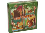 Wins Holland Puzzle 4In1 - Animali Della Foresta, 12 Pezzi.