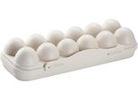 Portauova Contenitore Per Frigorifero Domestico Contenitore Per Uova, 12 Griglie Cachi