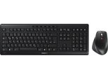 Cherry Stream Desktop Comfort, Senza Fili, Rf Senza Fili, Interruttore A Forbice, Qwertz, Nero, Mouse Incluso