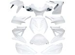 Kit Carenatura (11 Pezzi) Bianco Per Yamaha Aerox 50 Mbk Nitro